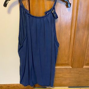 Boutique navy tank